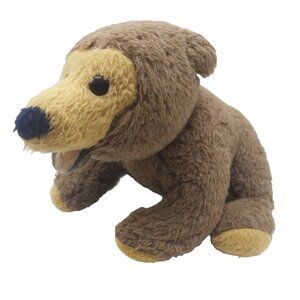 Animal Fair Brown Tan Yellow Bear Plush Stuffed